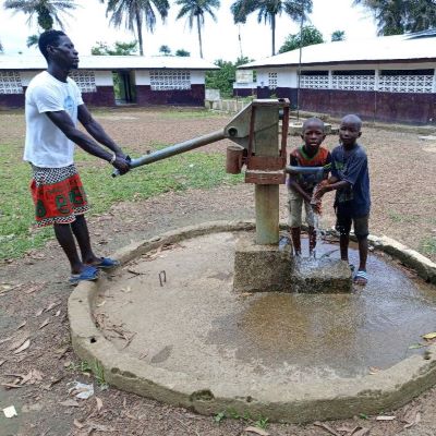 Villagers able to access clean water after repairs